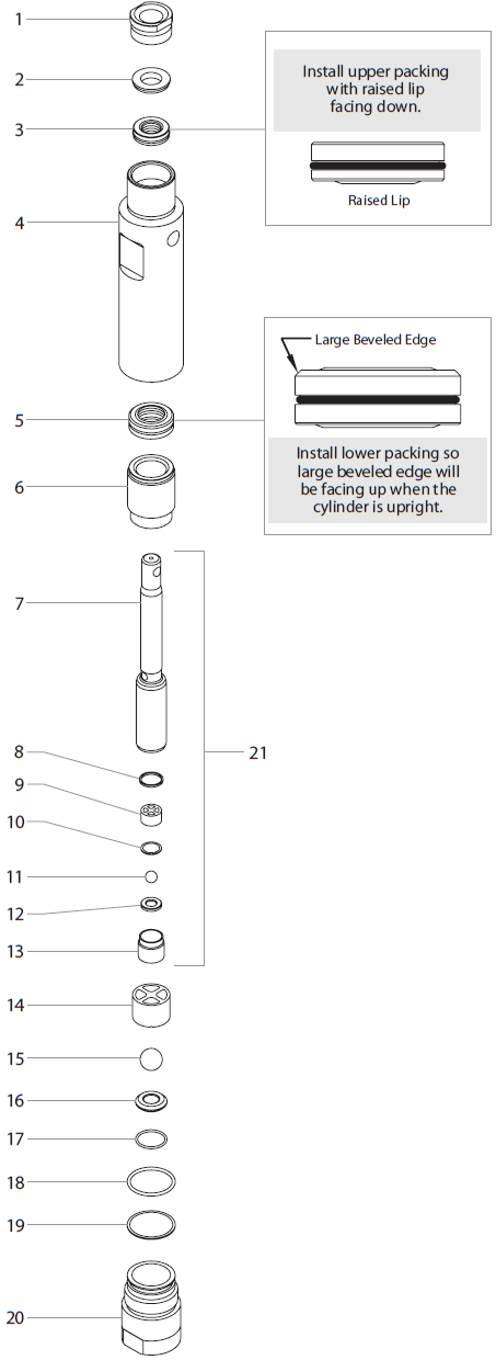 Advantage 1100 Fluid Section Assembly